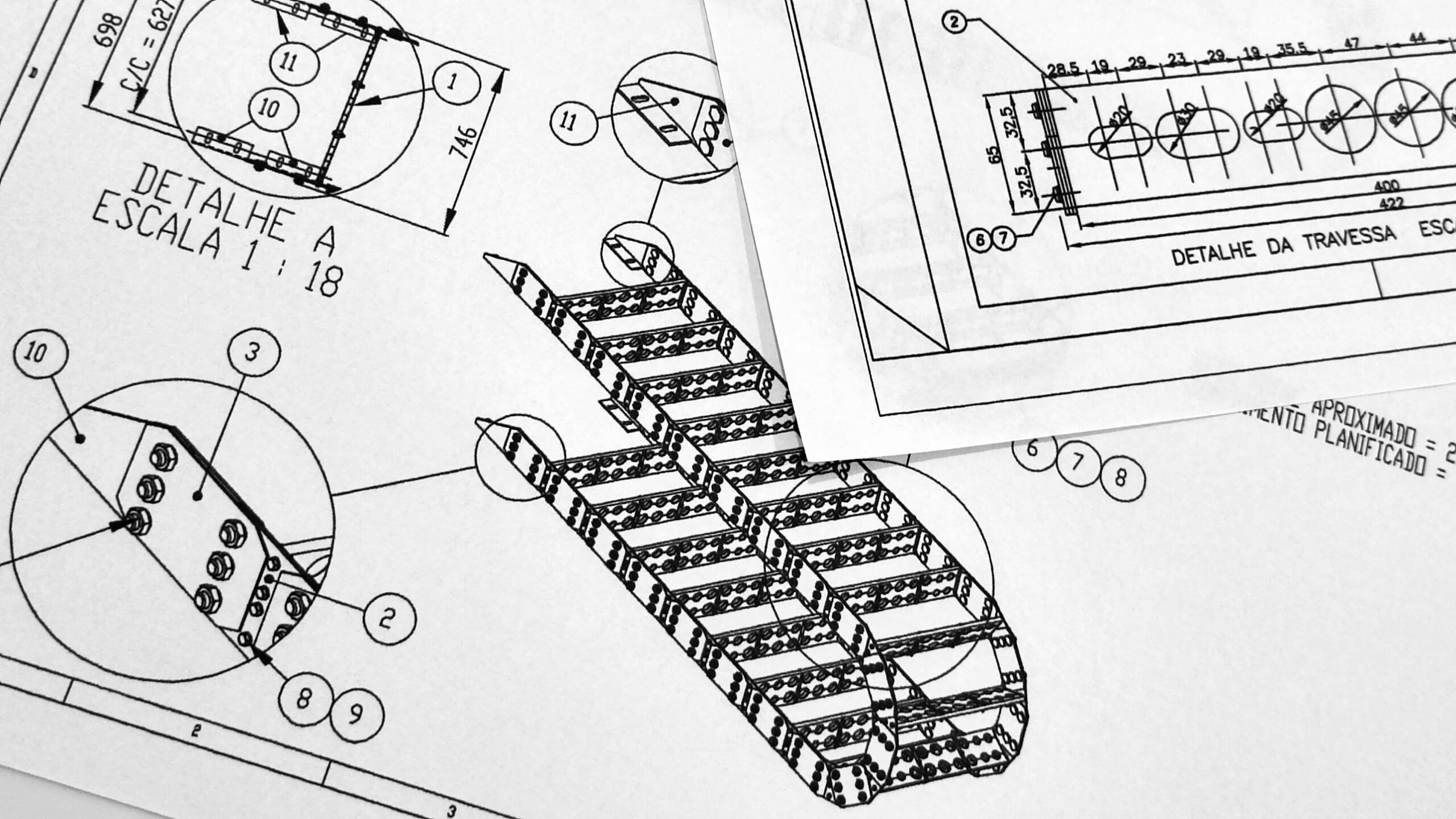 Esteira Porta Cabos SELFTRAK - pronta entrega - manutenção